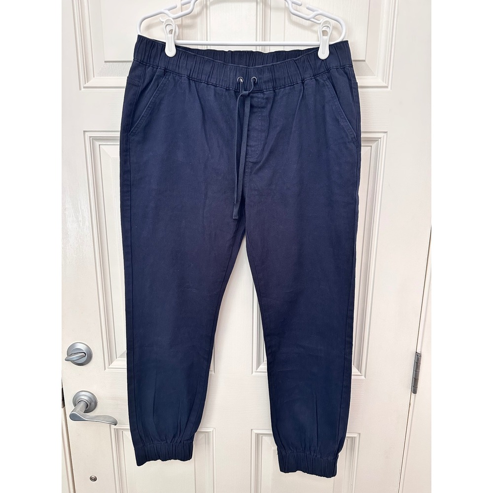 Little Bipsy Unisex Navy Blue Jogger Pants Elastic Waist Drawstring Size L NWT
